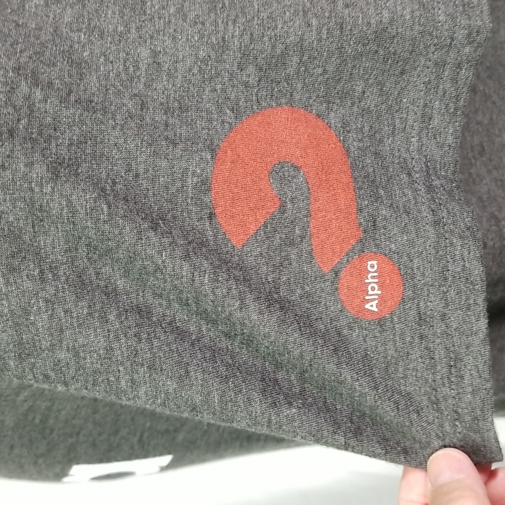MENS ALPHA TSHIRT IN SIZE XL ,IN GREY - Picture 3 of 8